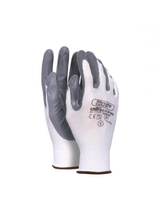 Guantes NBR Grises Strong Catch