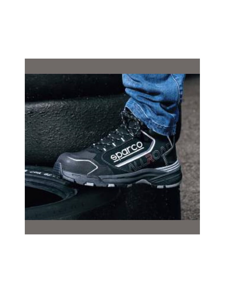 Negro 43 EU Unisex Adulto Zapatos de Seguridad de Trabajo Allroad S3 SRC Multicolor 42/50 Sparco 0752843NRVF 