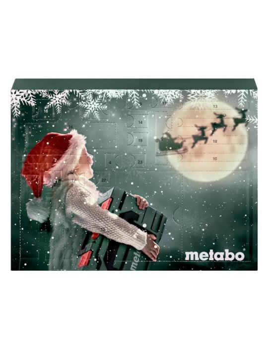 Calendario de adviento de herramientas Metabo