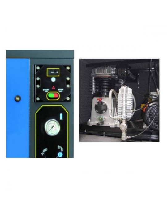Compresor de aire SILBOX NS5/270 FT5,5 AIRUM detalle
