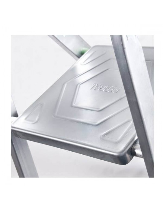 Escalera de Aluminio CLASSIK 2 Peldaños plataforma