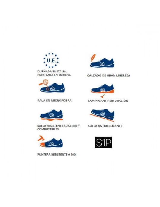 ⇒ Zapato seguridad sparco practice nraz s1p azul-negro talla 42 ▷ Precio. ▷  Comprar con los Mejores Precios. Ofertas online